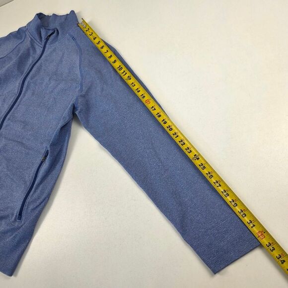 Lululemon Pulse Jacket Men's XL Blue Heathered Riviera Long Sleeve‎ Full Zip - Picture 6 of 11